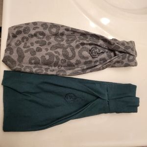 Two workout headbands